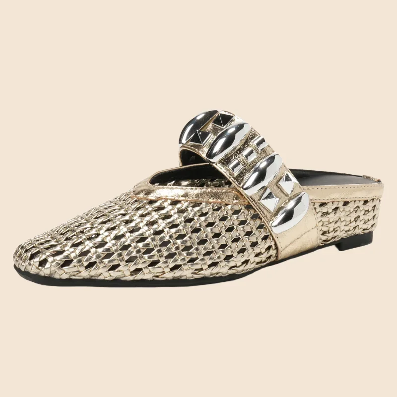 Women's High-Rise Slip-On Closed-Toe Fashion Trendy Lightweight Comfort Summer Slippers