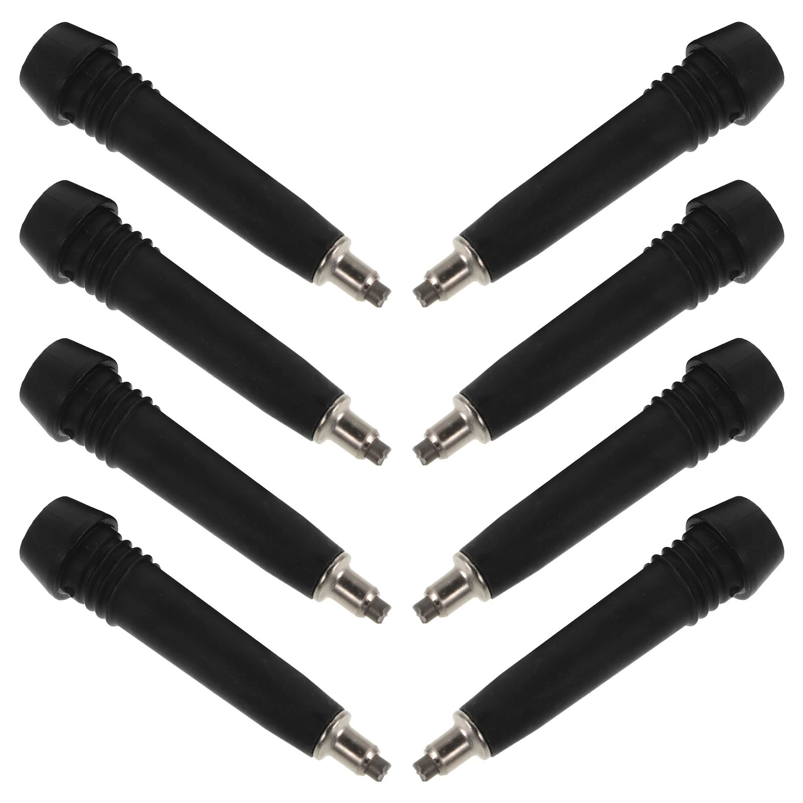 

8 Pcs Sugar Cane Stick Tip Accessories Carbon Tungsten Steel Tips for Stability