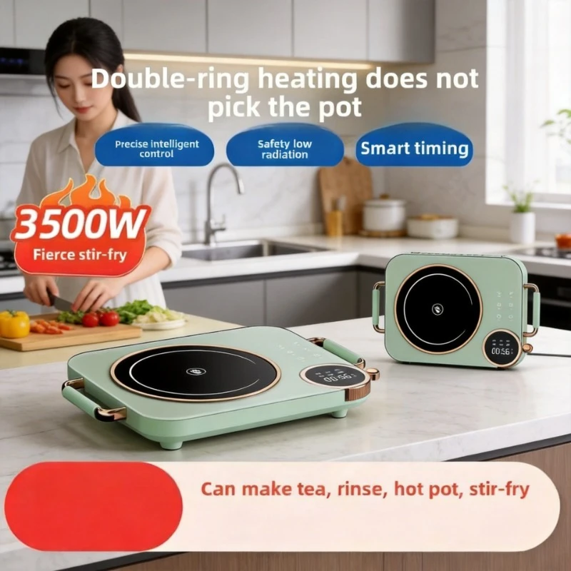 High Power Electric Ceramic Cooker 3500W Intelligent Quick Heating Energy Saving Universal Household Stove