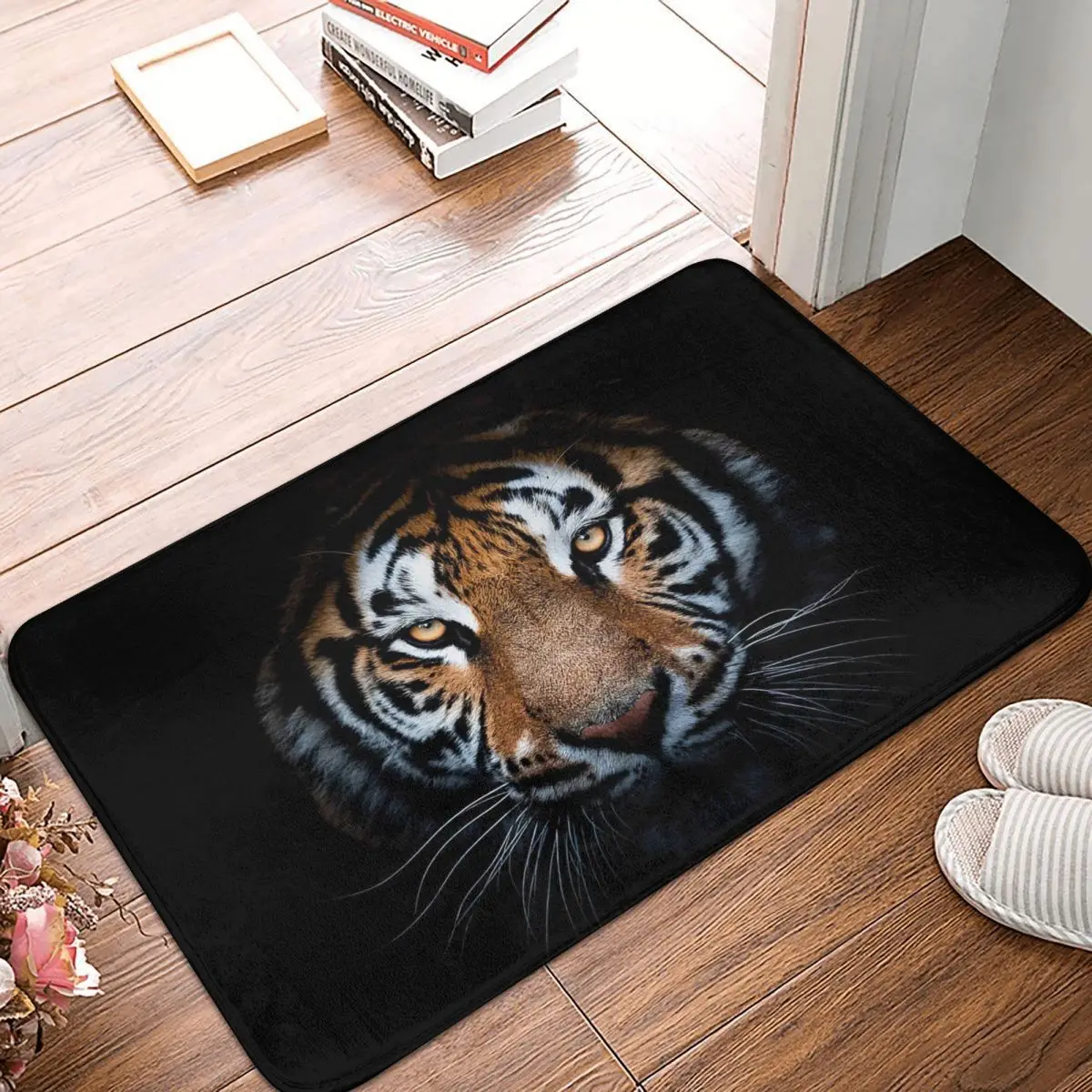 

Tiger Portrait Doormat Rug carpet Mat Footpad Bath mat Non-slip toilet Balcony Parlor durable Washable