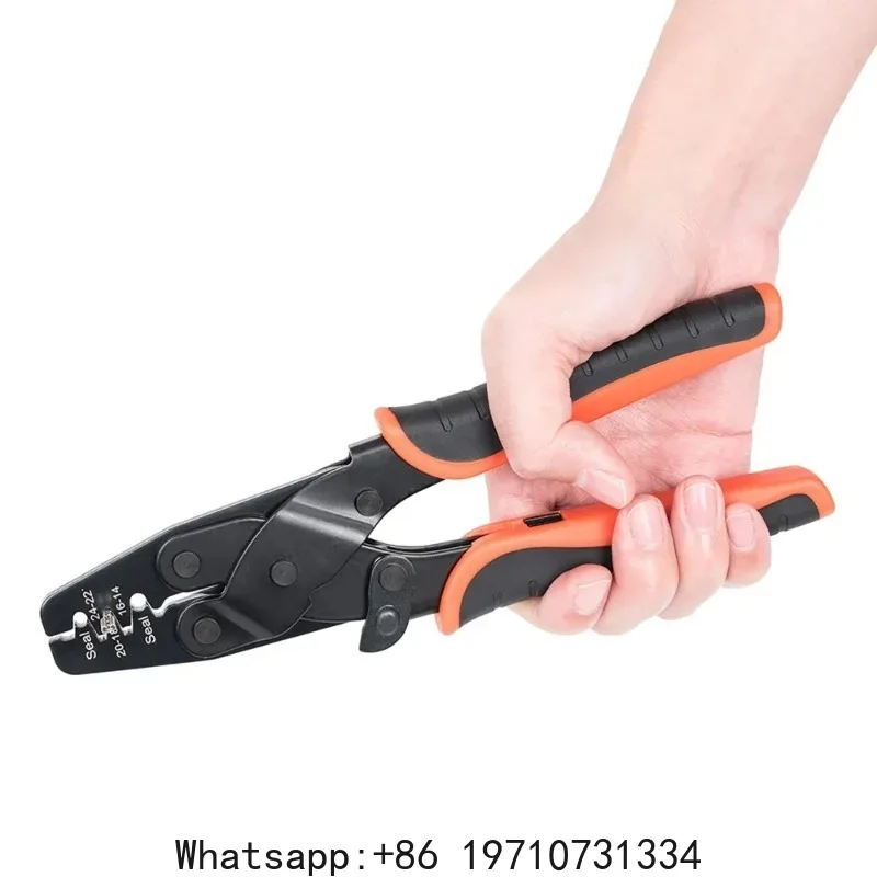

Crimping Pliers for Automotive Wire Harness Terminals 0.3-2.0m㎡ Wire Crimping Range plug-in Waterproof Connector Crimping Plier