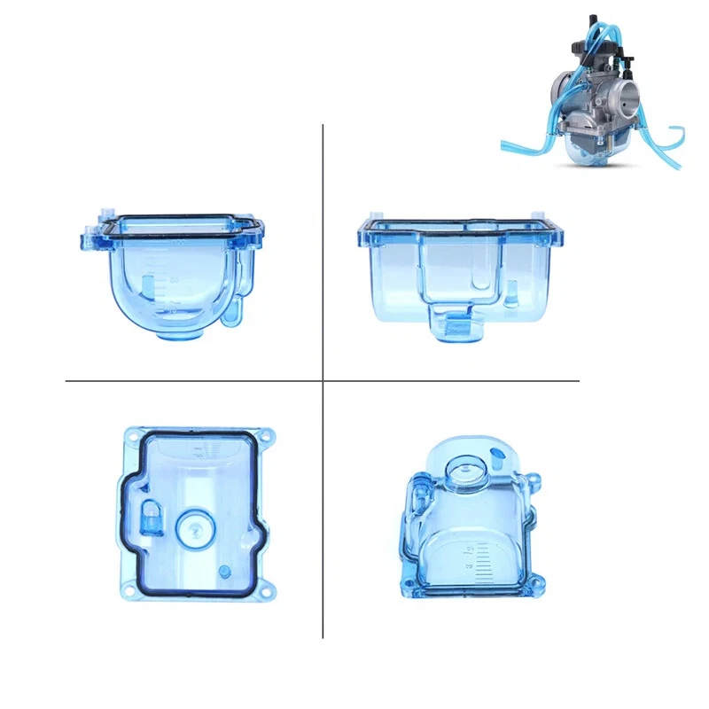For PWK 33 34 35 36 38 40 42MM Transparent Carburetor Float Bowl Oil Cup For Keihi  Motorcycle Carb view 2