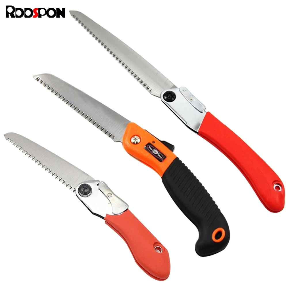 Hand Saw Foldable Wood Saw SK5 Garden Tools Telescopic Pruning Saw Fruit Tree Pruning Handmade pruning saw with non-slip handle