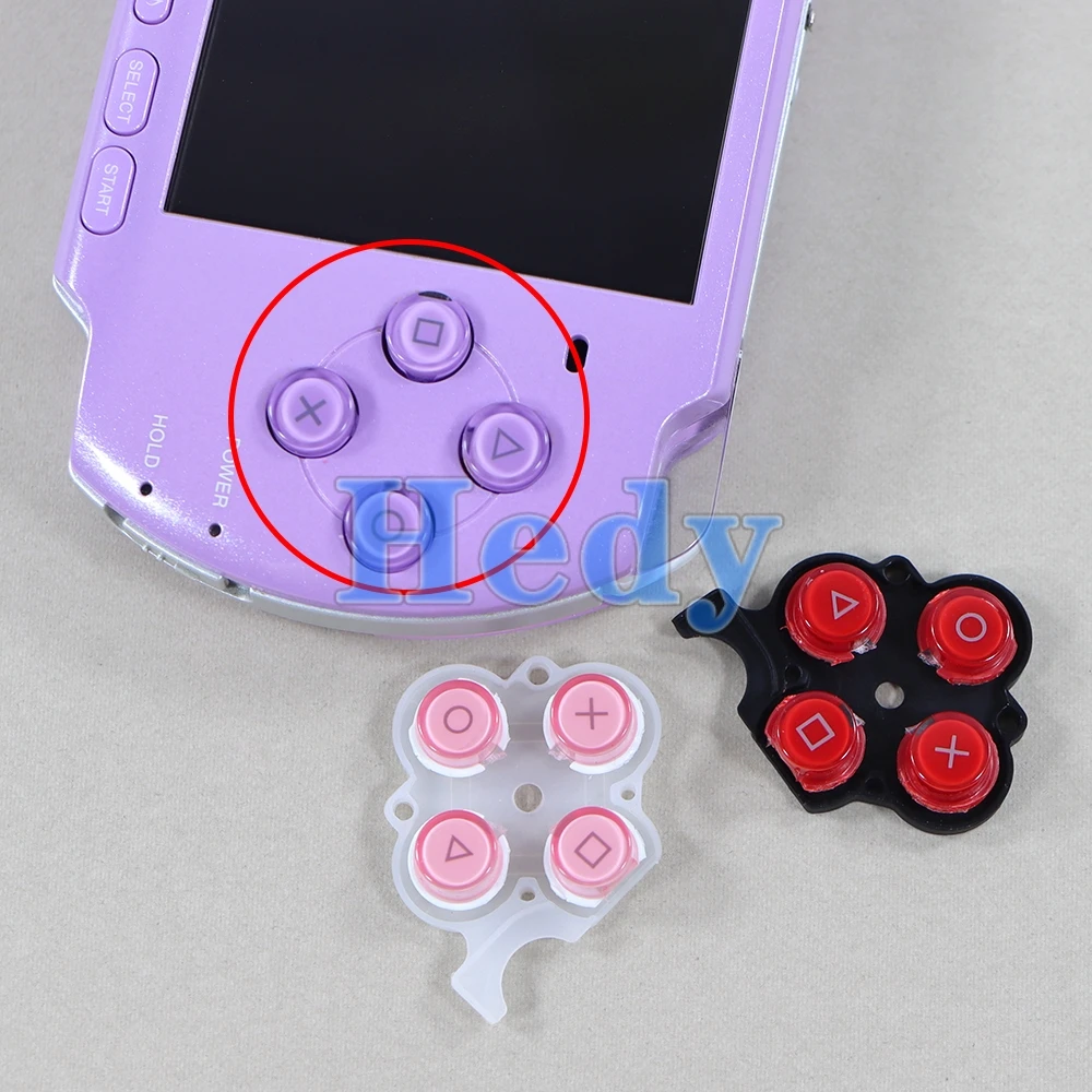 2PCS Right Buttons Replacement For PSP 3000 Function Buttons For PSP3000 Game Console
