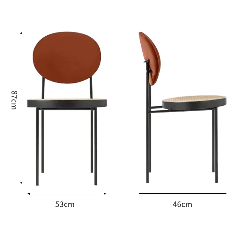 Modern Personality Stylish Simple Solid Wood Chair Household Back Chair Bar Chair