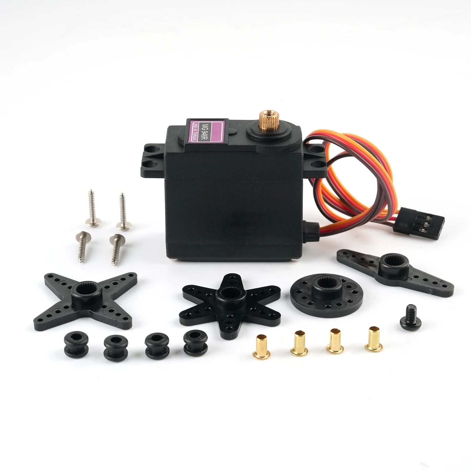 13 كجم أجهزة رقمية MG946R عزم دوران عالي روبوت سيرفو ميتال جير موتور ل JR 1/8 1/10 RC سيارة طائرة هليكوبتر قارب لتقوم بها بنفسك اللعب #3