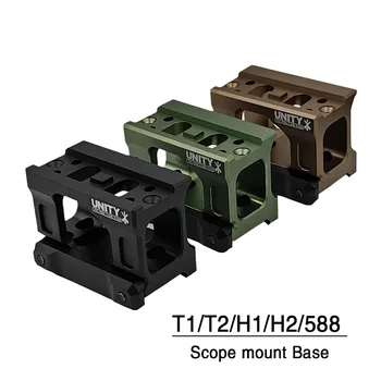 Nieuwe YR271 UNITY Snelle Riser Mount Voor Tactical Airsoft T2 ROMEO5 Red Dot Sight Scope Universele Verhooging Beugel