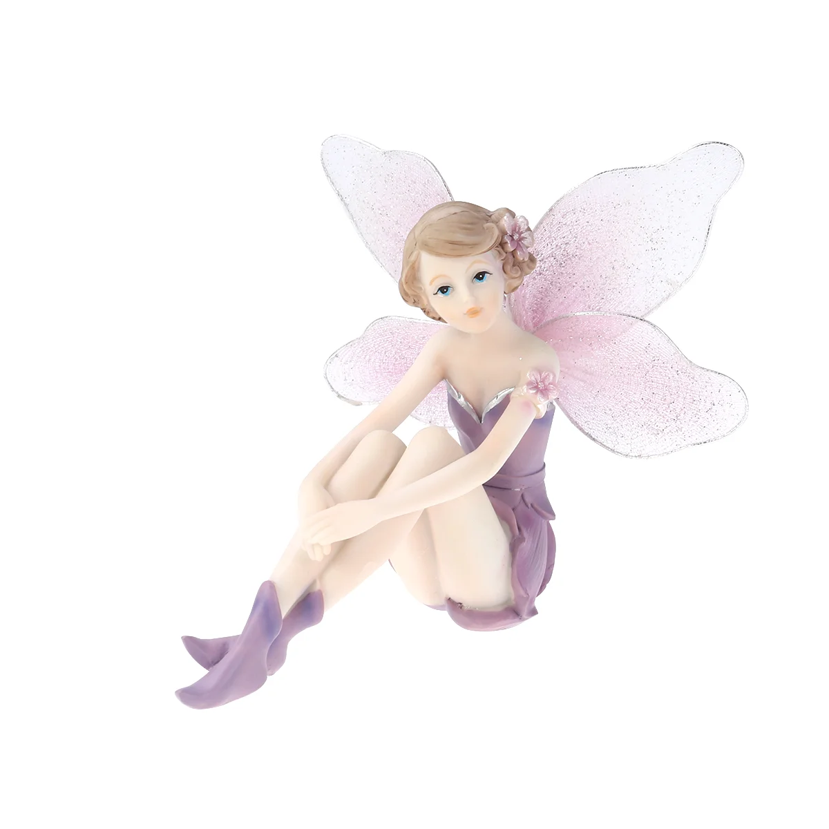 

Resin Decoration Fairy Figurines Angel naments Hand Painted Lifelike Appearances Charming Faces Resin Small