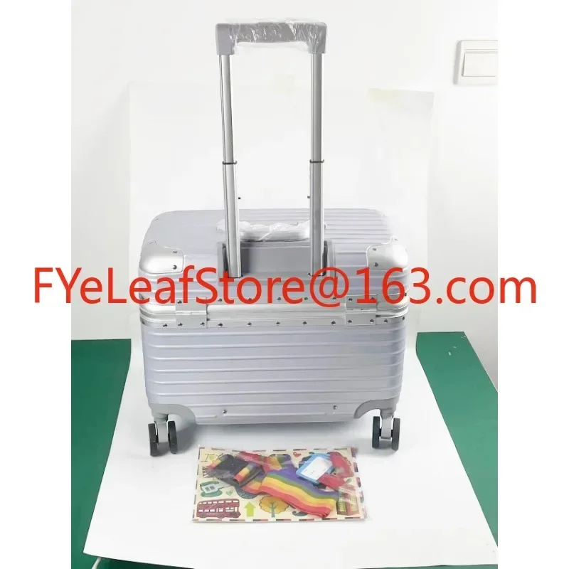 Travel Bags Business Carry On Aluminium Pilot Case Luggage Suitcases Trolley Pilot Case.