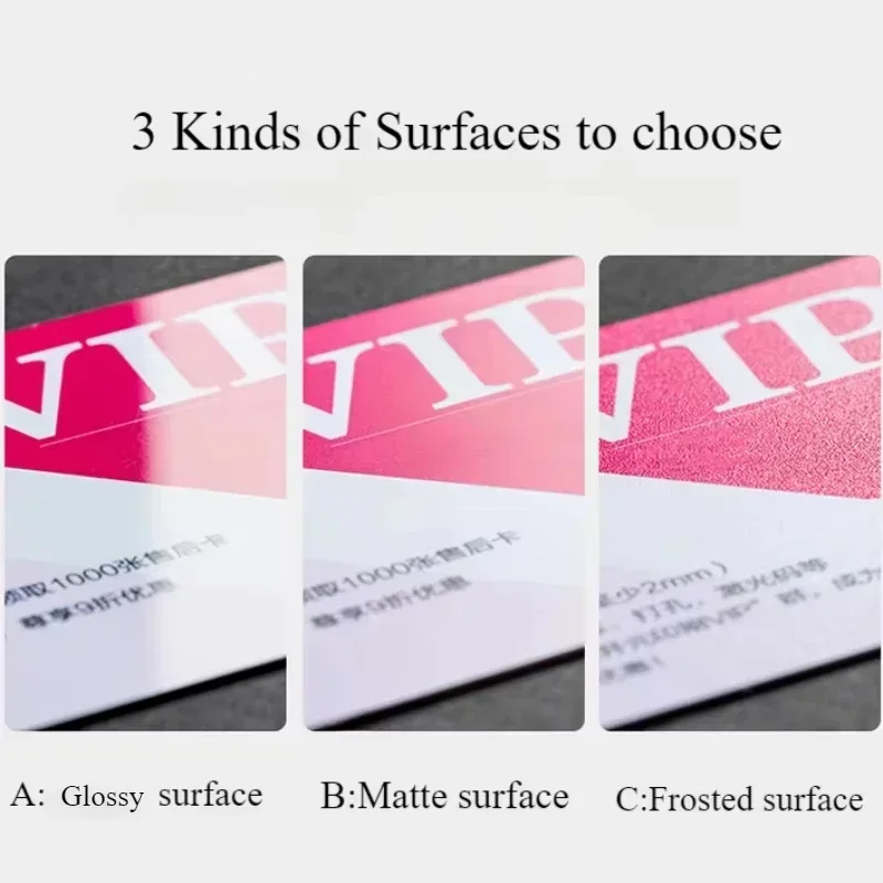 20PCS Personalized Staff ID Badges Card Student Cards  Hard PVC Business Cards Custom Logo Printing 0.76mm Thickness