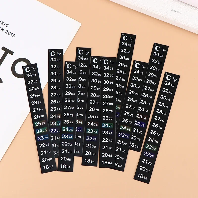 

5 шт., наклейки, термометры, цифровой аквариум, термометр для холодильника, наклейка, инструменты для измерения температуры