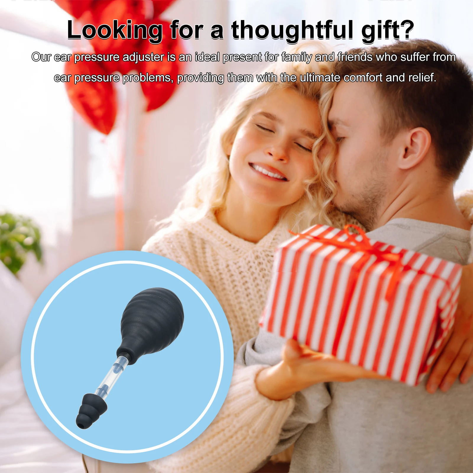 

Bestauty Ear Pressure Relief Tool Ear Pressure Adjuster Ear Pressure Regulator Naturally Reduces Tension and Pressure inside