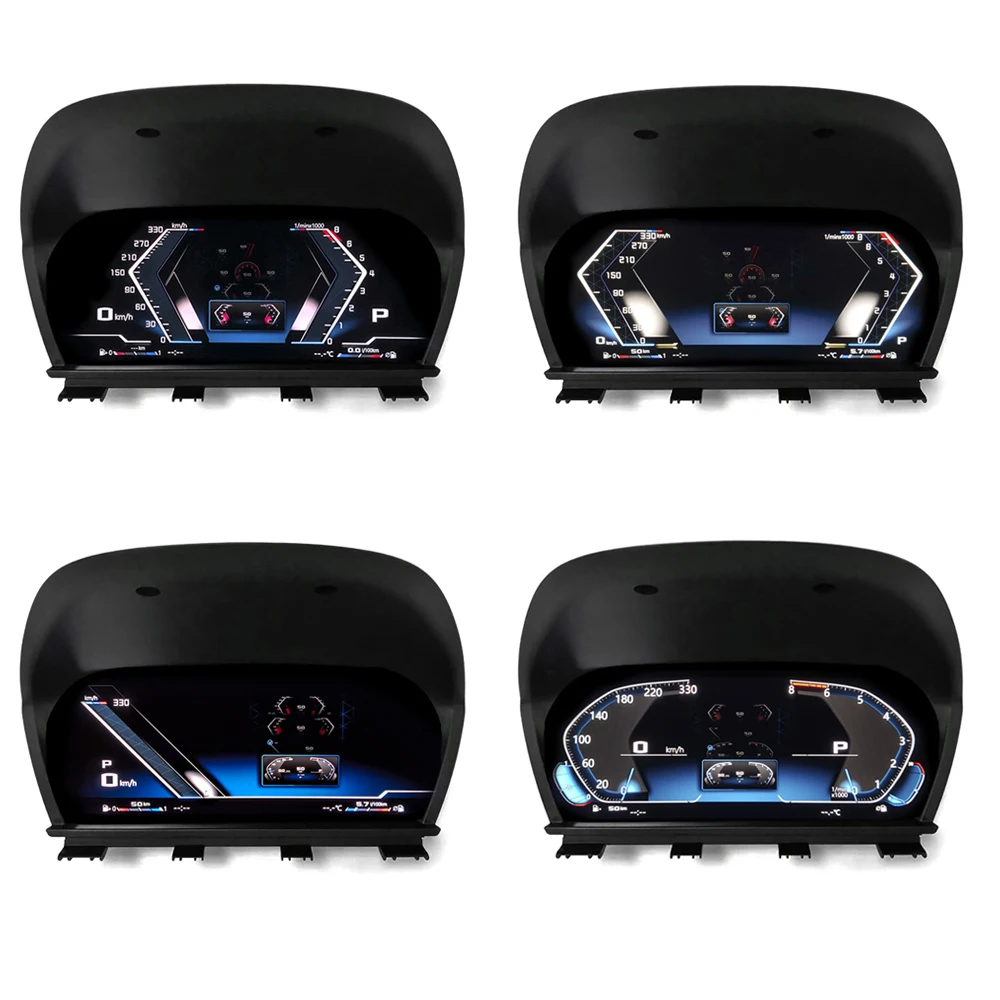 

New 12.3" Full LCD Digital Instrument Cluster for Car X1 F48 2015-2022 X2 F39 2017-2023 EVO Speedometer Dashboard Panel
