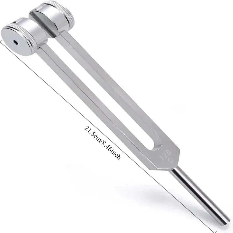128/512Hz Chakra-Heilungs-Stimmgabel-Set, Stimmgabeln aus Aluminiumlegierung für Klangtherapie, Yoga und Meditation – Detail 3