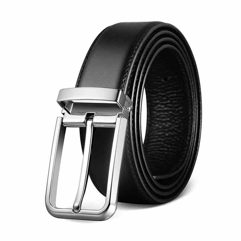 Mens belts, Men's leather belt, top layer cowhide Needle buckle belt, jeans with belt, men birthday gift