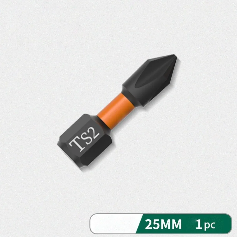 New Portable Anti-shock Screwdriver Bit Non-slip Wear-resistant Driver Bit Multiple Specifications Durable Cross Drill Bit