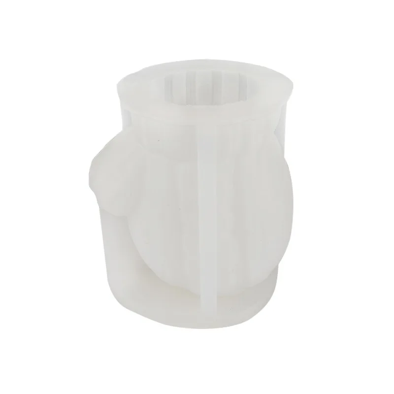 크리스마스 장갑 실리콘 양초 금형 DIY 초콜릿 케이크 쿠키 베이킹 도구 수제 공예 석고 에폭시 비누 만들기 용품