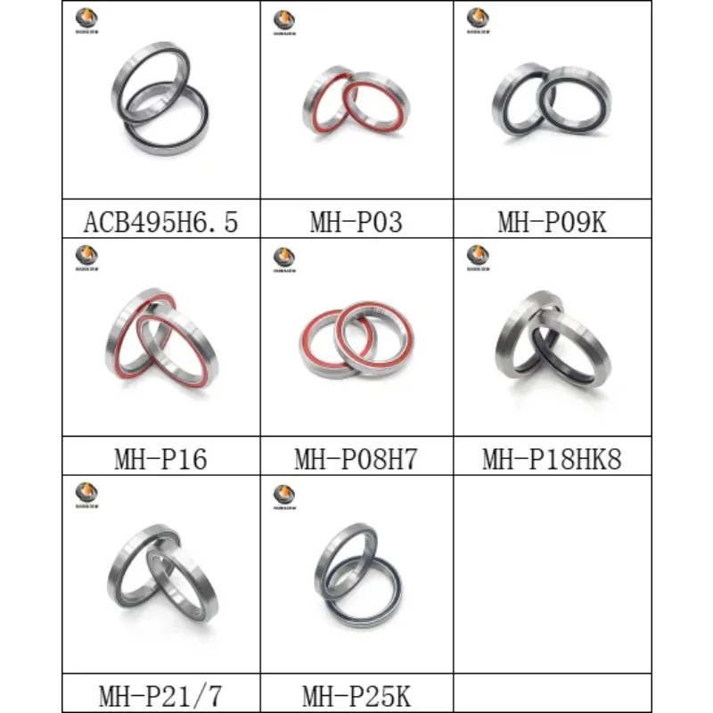 

1Pcs ACB495H6.5 Bearing Headset Repair Parts Ball Bearings 40.5X49.5X6.5 Mm Eight Types