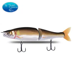 Leurres de pêche Jointbait Swimbait, leurres pour la pêche au brochet, leurres de pêche tico Predator, hameçons flottants, appâts coulants, 178mm