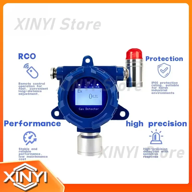 HIREP HRP-T1000 High Quality Refrigerant Identifier Analyzer Freon Fixed Gas Detector Industrial Use 0-1000ppm ATEX/FCC/SIL