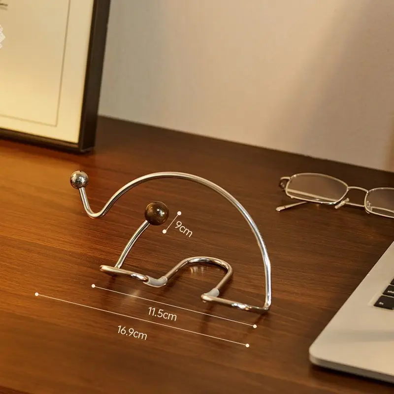Desktop shelf pictographic multi-functional home office mobile phone tablet stand