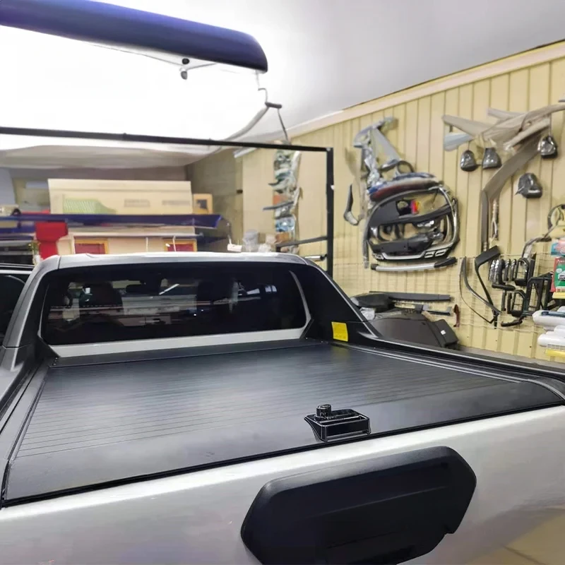 

High Quality Exterior Accessories Retractable Tonneau Cover With Password Lock