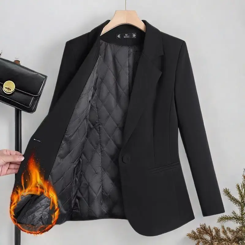 

Повседневный женский костюм Bla из смеси хлопка Thiened, Jaet, новинка 2024, длинное пальто с застежкой на пуговицы, качество премиум-класса