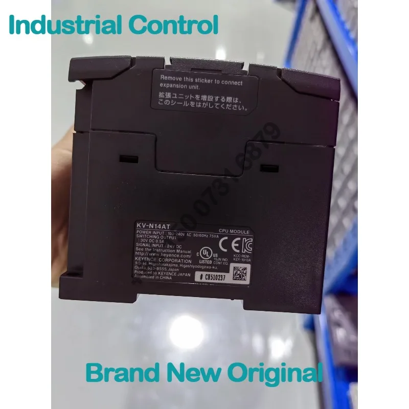 KEYENCE, KV-N14AT, PLC host, KV Nano 14-point, transistor output