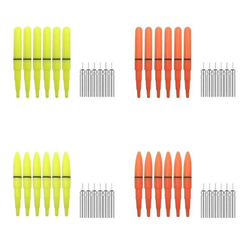 

6Pcs Night Fishing Light Sea Fishing Luminous Glow Luminous Float Lightstick Outdoor Fishing Accessories