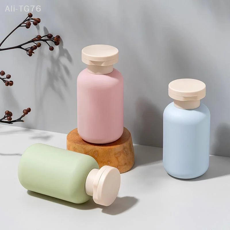[P] 3-teiliges Set weicher, auslaufsicherer Reiseflaschen, 100 ml, 3,4 oz, tragbare Quetschtuben für Shampoo, Lotion, nachfüllbare Reiseutensilien