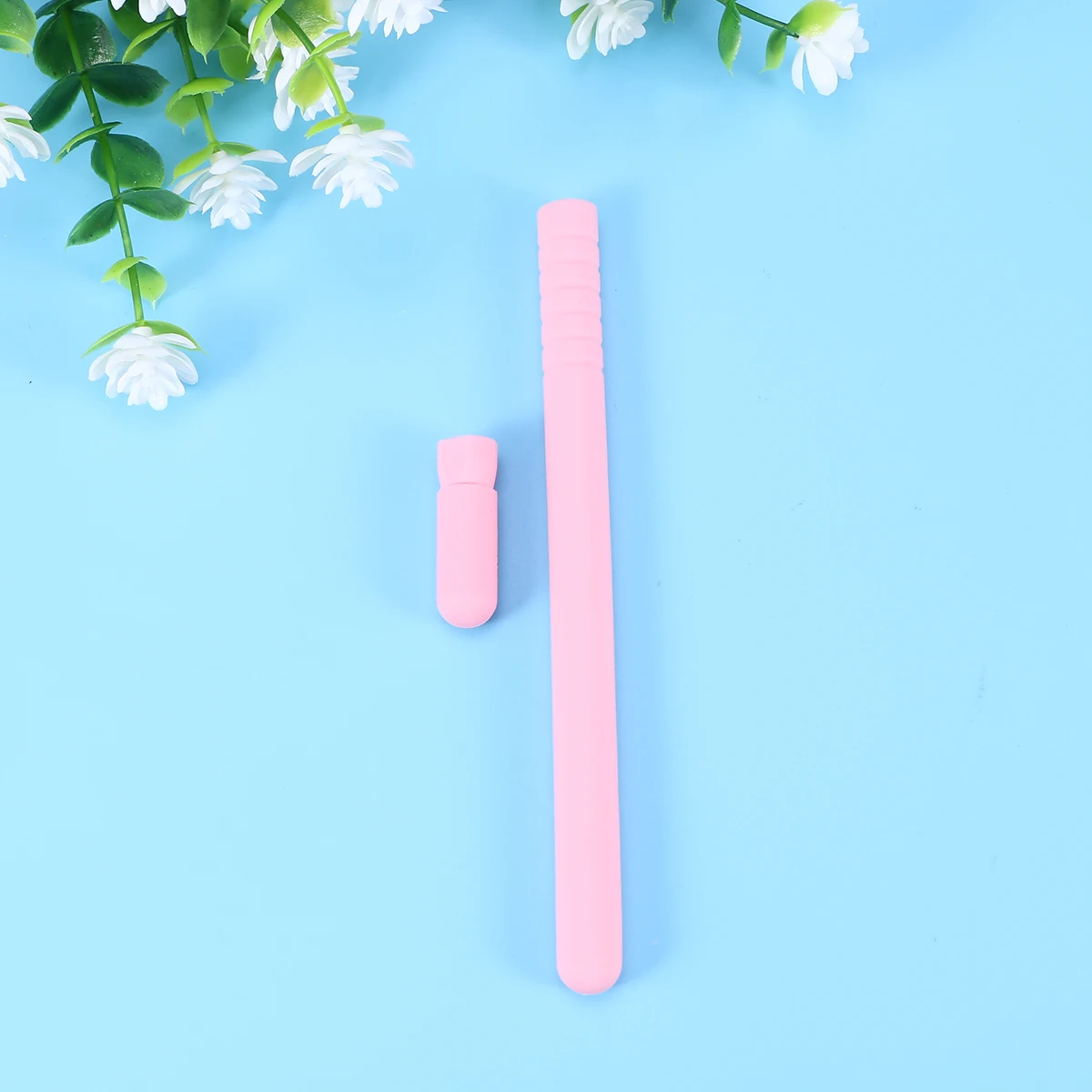 

Silicone Pen Sleeve Protective Cover Compatible Pencil 2 Pink Shockproof Scratch Resistant Stylus Pen Case
