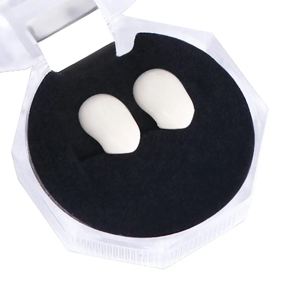 

Набор из 2-х безопасных полимерных клыков для косплея и вечеринок, имитация зубов, дьявольские клыки, зубы для Хэллоуина, в коробке