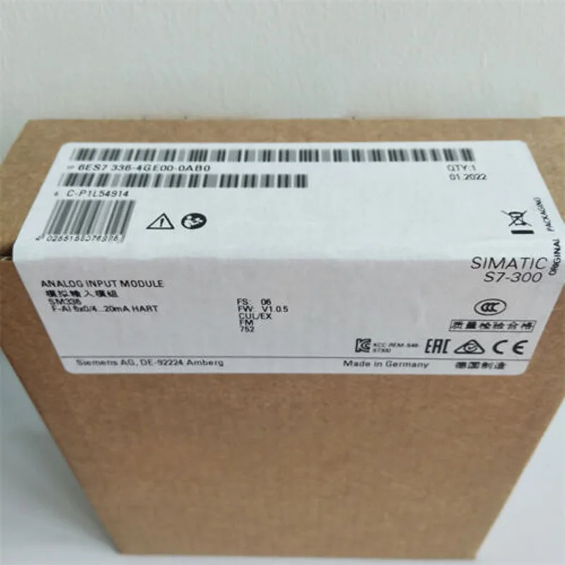 

1PCS Unopened New Original 6ES7 336-4GE00-0AB0 6ES7336-4GE00-0AB0