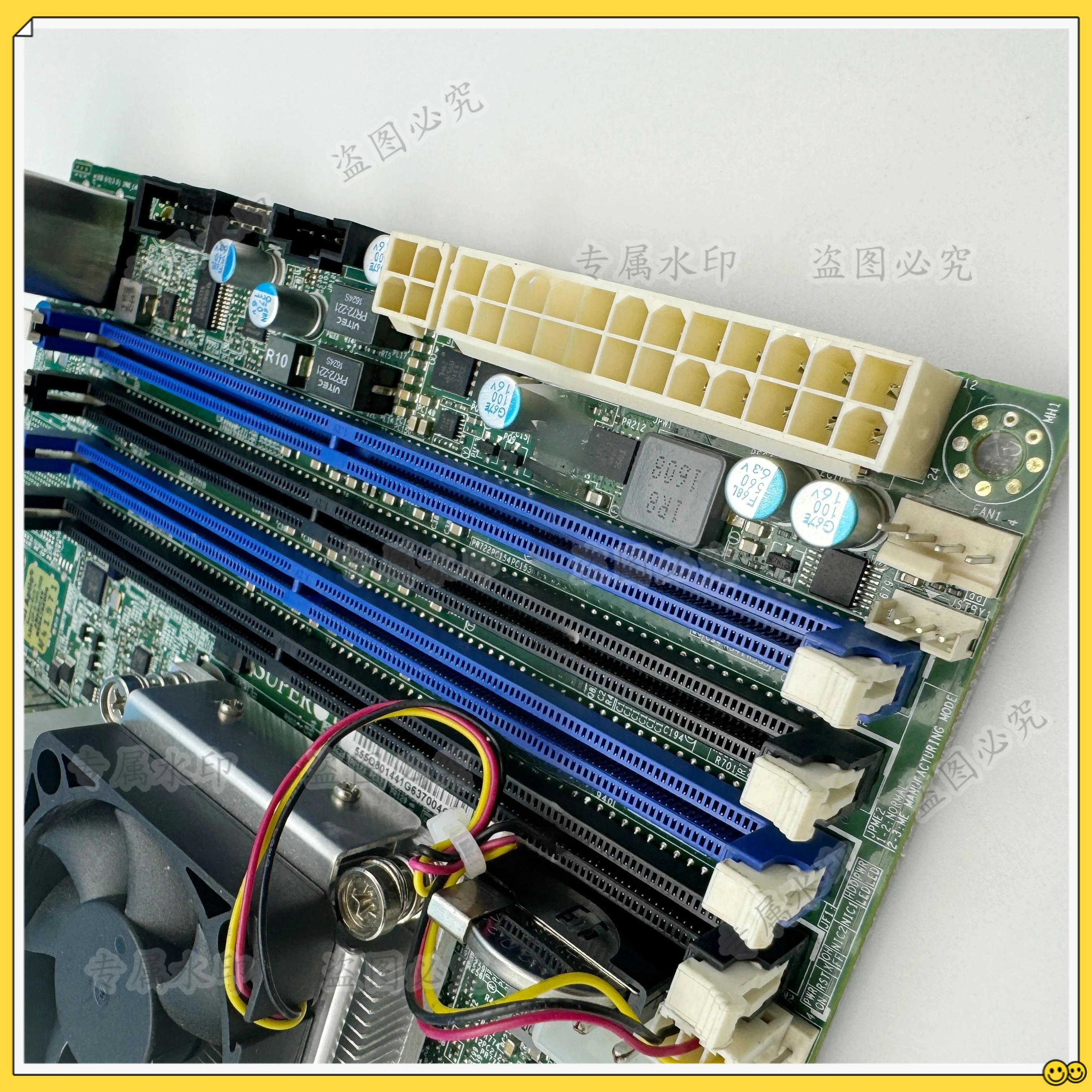 

X10SDV-4C-TLN2F Main Board NAS Synology ITX Server D1521 Dual 10 Gigabit Port