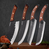 Multifunctional Sharp Boning Knives Forged Cleaver Knife Wooden Handle Stainless Steel Fish Filleting Knife Kitchen Supplies