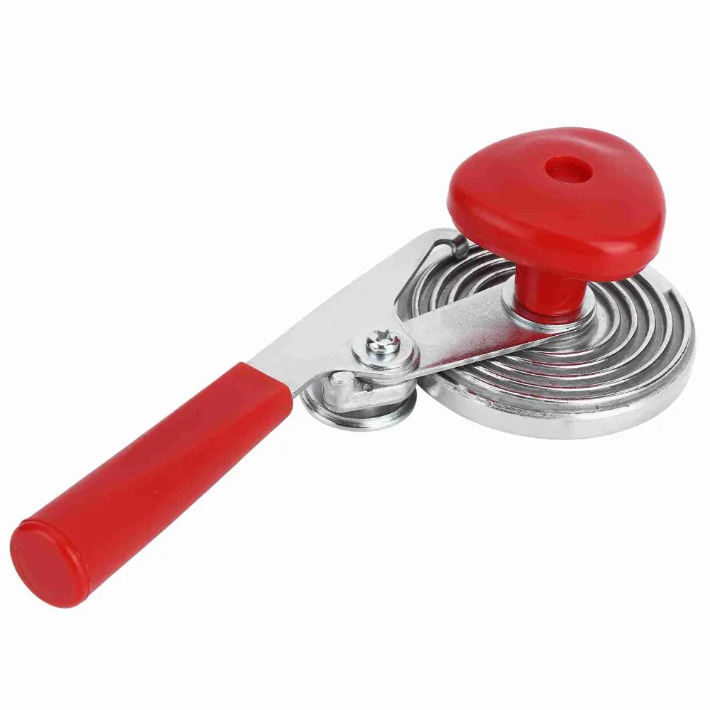 Iron ABS Manual Can Sealer Manual Operation Silver Red Can Sealing Machine Vacuum Seal Durable Jar Sealing Tool Home Canning