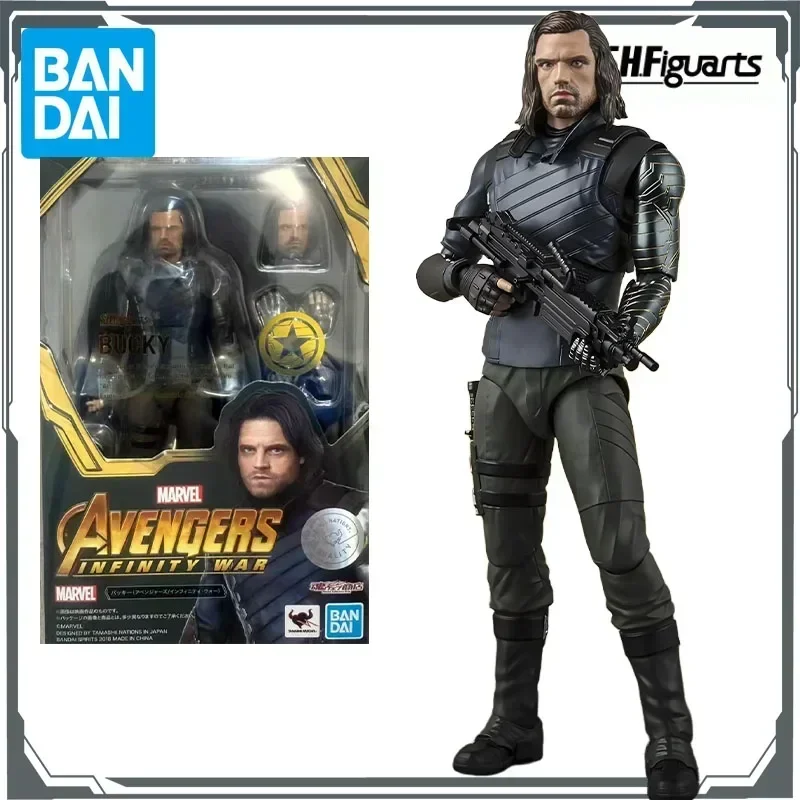 

Оригинальный комплект модели Bandai SHF Movie Avengers 3, фигурка ROCKET RACCOON, модель игрушки, подарки для мальчиков, коллекционная пенопластовая коробка, отправки