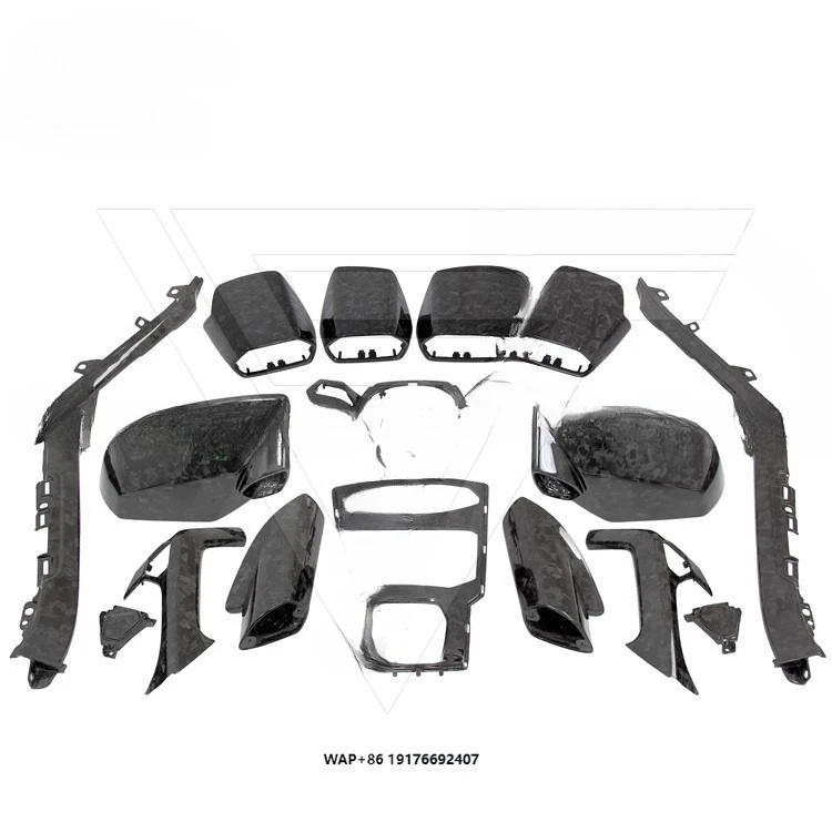 Forged Carbon Fiber Interior Trim Replacement for Lambo Huracan Lp610-4 Lp640  (16 Pcs)