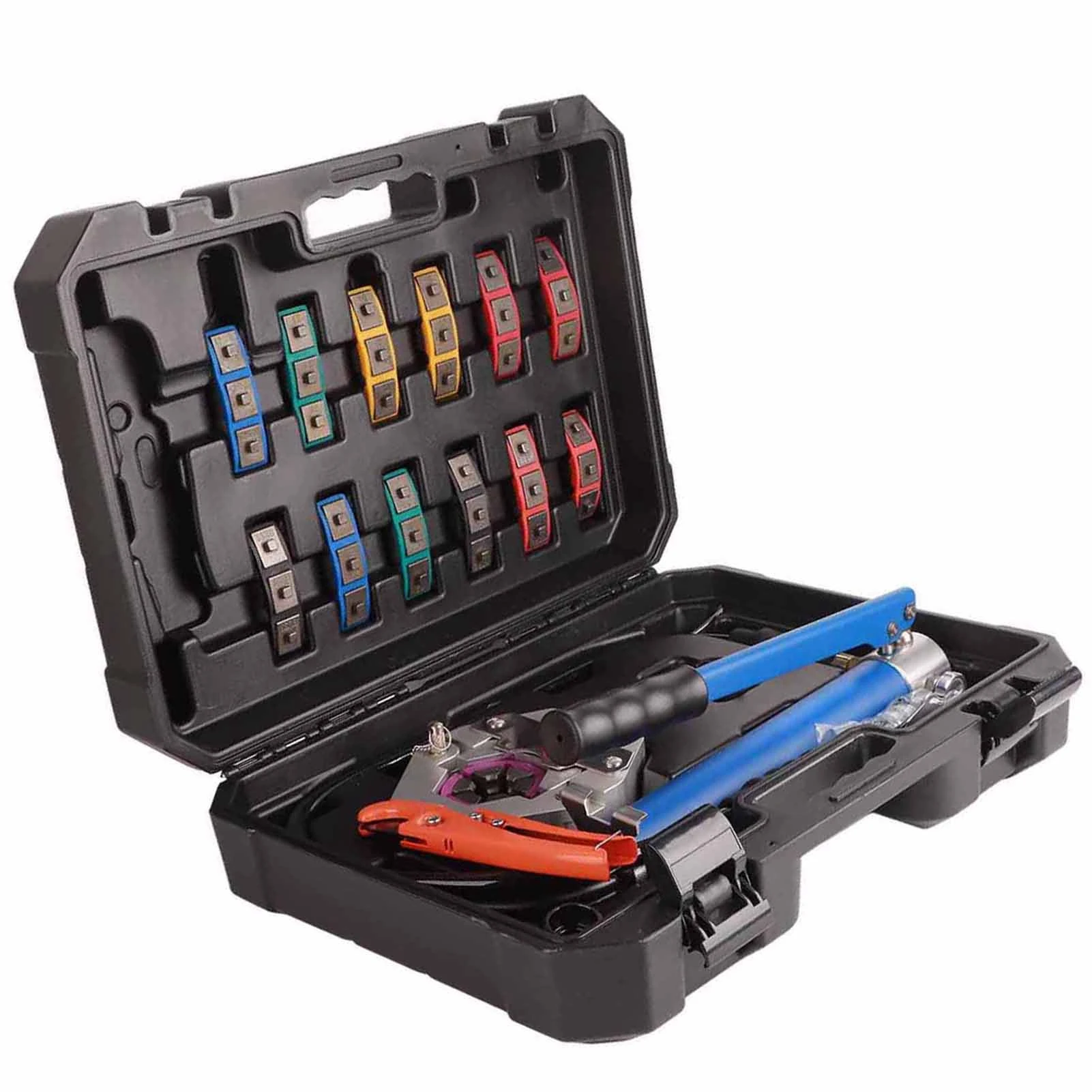 

Professional Auto Manual A/C Hose Crimper Kit Mechanical Portable FS-7842A - Car AC Repair Tool - Overseas Warehouse Stock