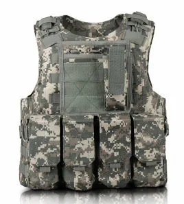 Gilet tattico multifunzione per tiro CS per bambini all'aperto Gilet tattico multifunzione per addestramento al combattimento militare per bambini