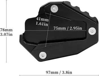 適用於 Ducati Super Sport SuperSport S 17-20 Super Sport 950 Super Sport 950S 16-24 的摩托車側支架墊 6 最佳銷售 杜卡迪 Supersport 950 S - №1