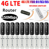 1-10PCS 4G LTE Wireless USB Dongle 150Mbps Portable Modem Stick WiFi Adapter Universal Pocket Hotspot Dongle Mobile Broadband