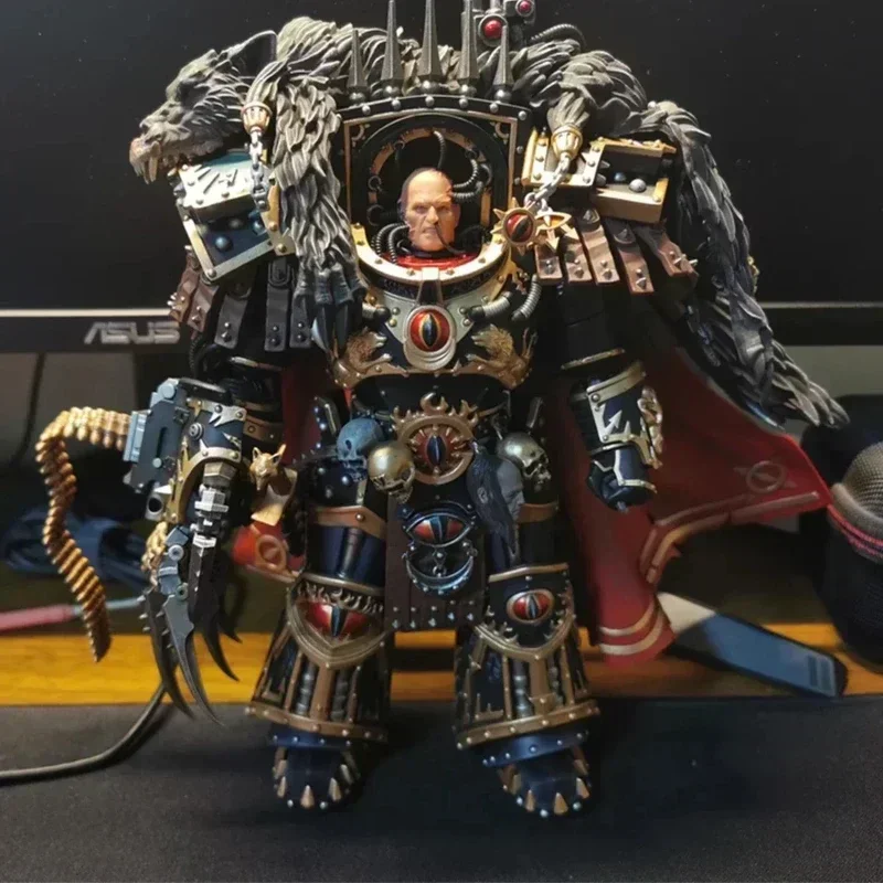 JOYTOY Warhammer 40k Horus Heresy Action Figure Warmaster Horus Primarch ของ XVlth Legion Joint ตุ๊กตาของเล่นของขวัญ