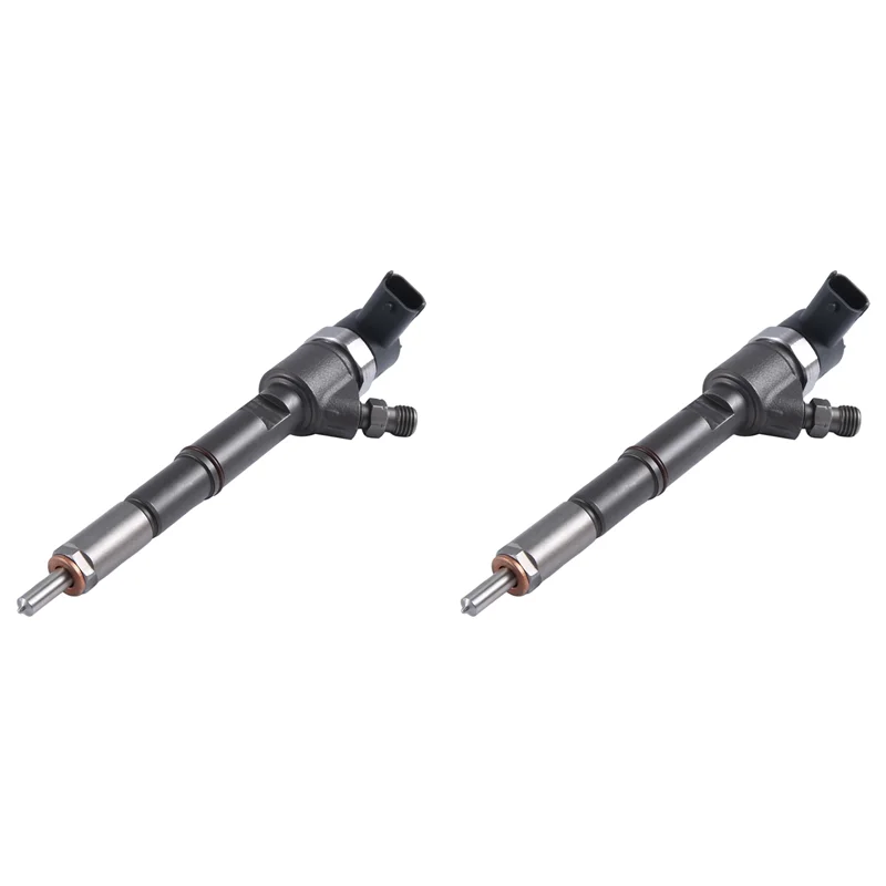

2X Common Rail Diesel Fuel Injector 0445110592 0445110843 0445110844 SAIC MAXUS T60