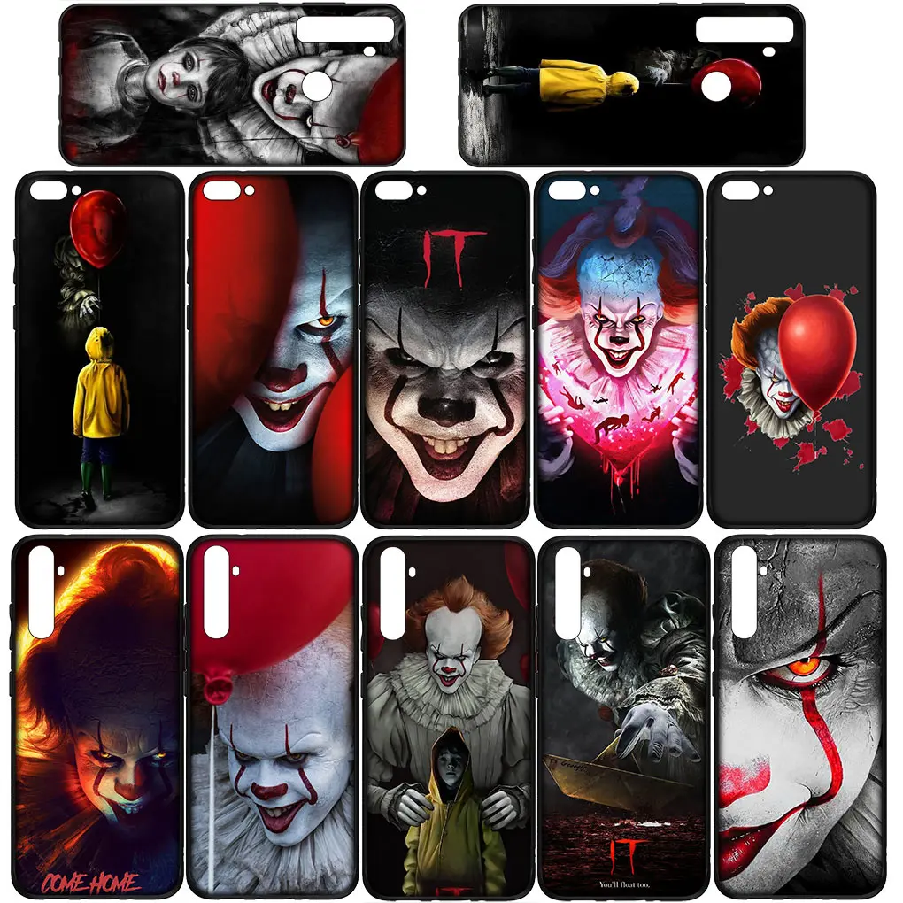 Pennywise It Soft Silicone Cover for OPPO A17 A15 A16 A17K A16K A53 A54 A96 A95 A94 A74 A78 A58 A38 Casing Phone Case