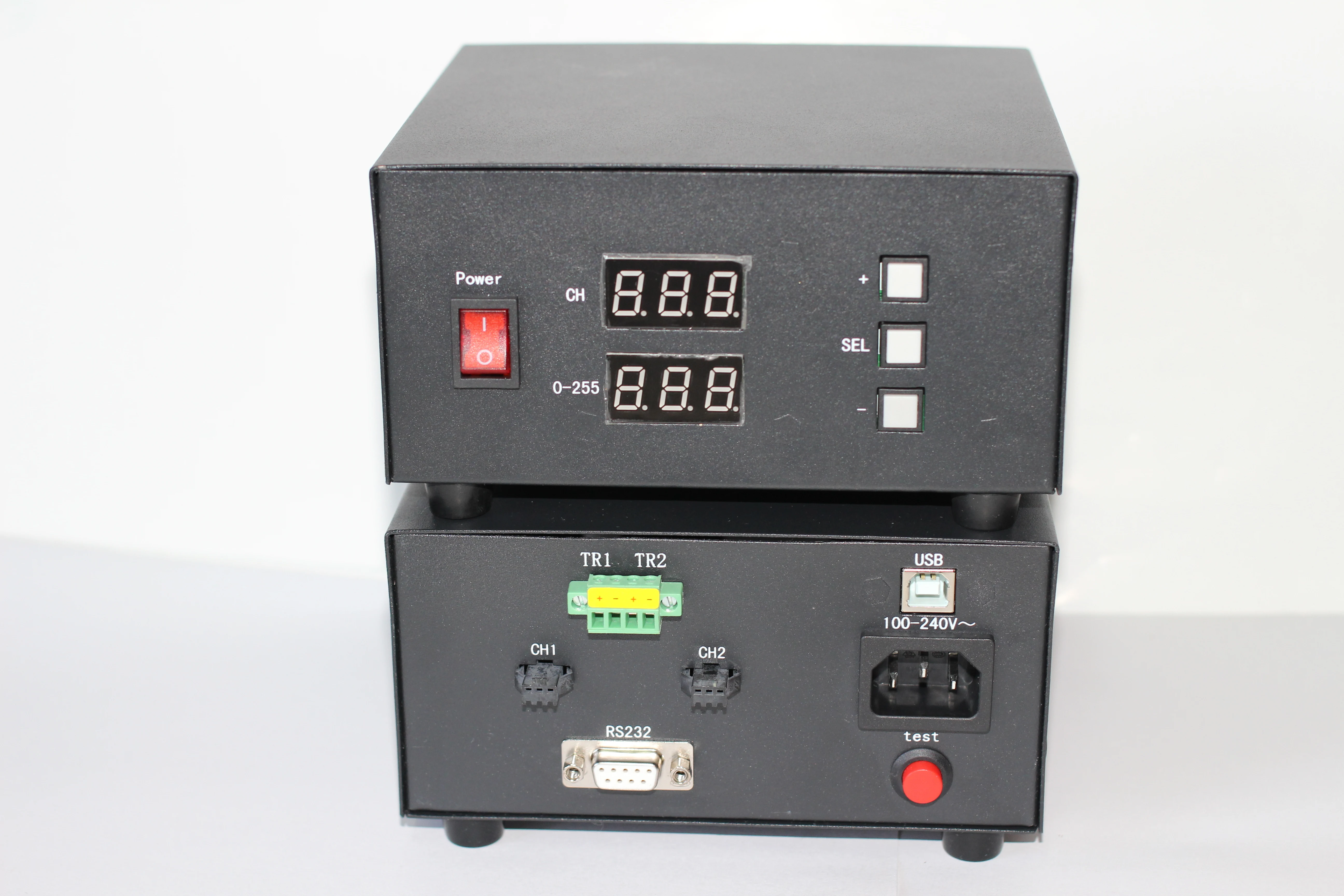 Visual light source brightness digital controller 6-way constant current voltage regulator LED light source box