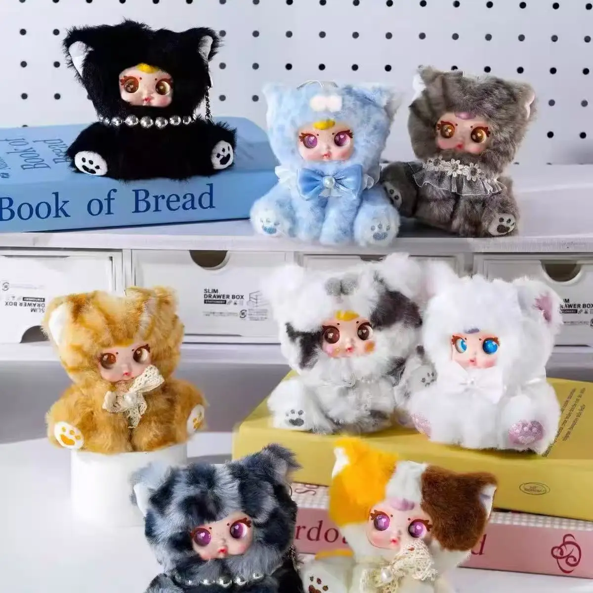 

100% оригинал Mm Milk Candy Naughty Kitty слепая коробка игрушки милая экшн-фигурка коробка-сюрприз рюкзак кулон Декор игрушки кулон