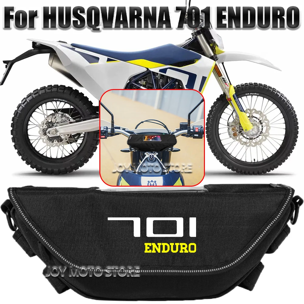 For Husqvarna 701 enduro Motorcycle accessories tools bag Waterproof And Dustproof Convenient travel handlebar bag