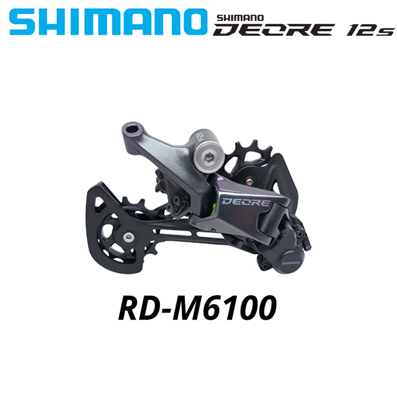 Shimano Deore M6100 1x12 Speed Derailleurs Groupset 12 Speed Right Shift Lever Dowel CN Chain RD Sunshine Cassette 46T 50T 52T