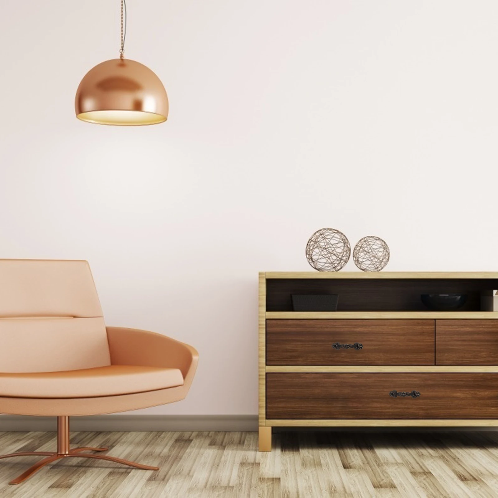 

24Pcs Bronze Vintage Cabinet Handles Zinc Alloy Drawer Pulls Door Closet Furniture Cupboard Grips Door Pulls